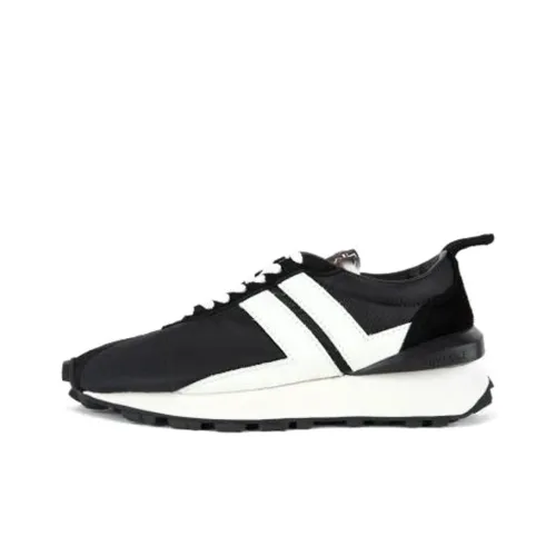 Lanvin Bumpr Low Топ Повседневная обувь Женская Черный Белый