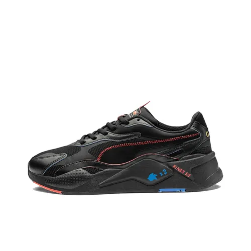PUMA RS X Sonicrs x³ Low Топ Кэжуал Унисекс Черный Синий