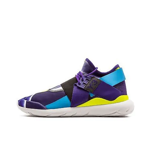 Y 3 Qasa ELLE Кружево Slip Resistant MID Топ Casual Unisex Rainbow