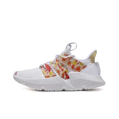 Adidas Originals PROPHERE Slip Resistant Abrasion Resistant Низкий Топ Casual Женский Белый Красный Желтый