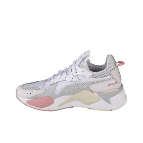 PUMA RS X Toys Low Top Спортивная Повседневная Обувь Женская Белая Серый Розовый