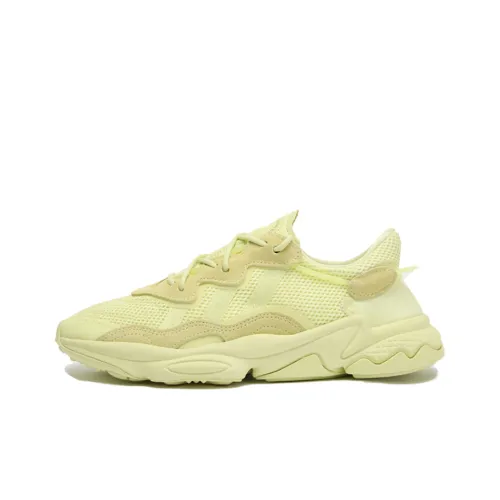 Adidas Originals Ozweego Низ Прочный Устойчивый к истиранию Низкий Топ Кэжуал Унисекс Желтый