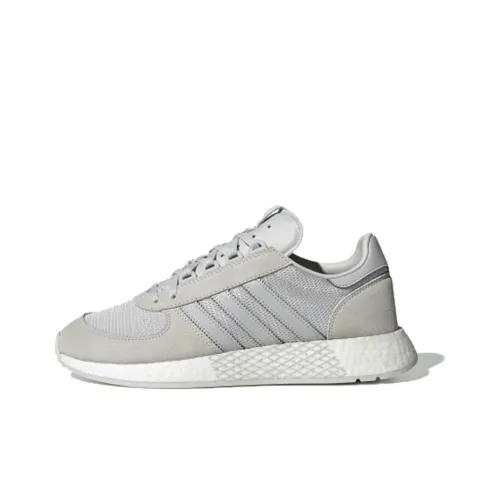Adidas Originals MARATHON TECH Амортизирующие Slip-resistant Низкий Топ Повседневная обувь Унисекс Серый