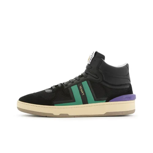 Lanvin Clay MID Топ Повседневная обувь Мужской Черный