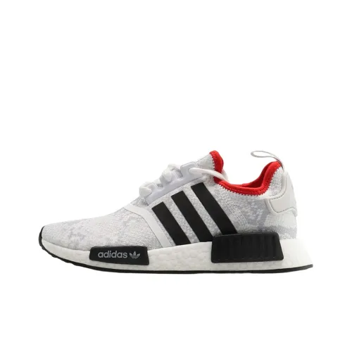 Adidas Originals NMD_R1 STLT Non Bottom Легкий MID Топ Casual Унисекс Белый