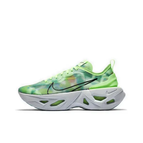 Nike ZoomX Vista Slip-resistant Abrasion-resistant Low Top Casual Shoes Women's Bright Green Найк ZoomX Vista Противоскользящий Устойчивый к истиранию Низкий Топ Повседневная Обувь Женская Ярко-зеленая