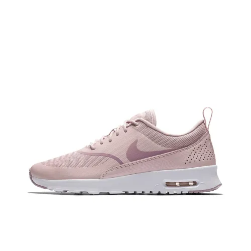 Nike Air Max THEA Low Топ Кэжуал Женские Белый Розовый