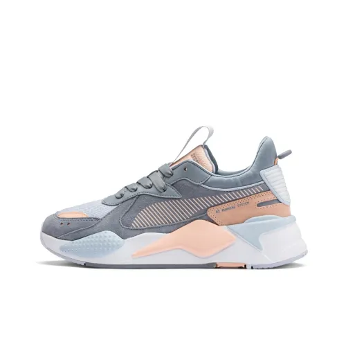 PUMA RS X Reinvent Low Топ Кэжуал Женский Серый Розовый