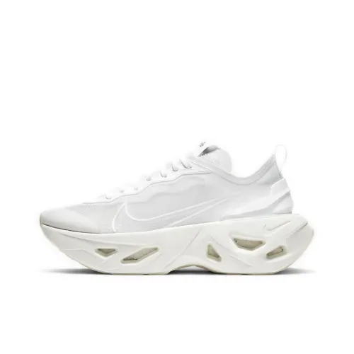 nike ZoomX Vista Grind Shock Absorbers Slip-resistant Abrasion-resistant Low Top Casual Shoes Women's Pure White