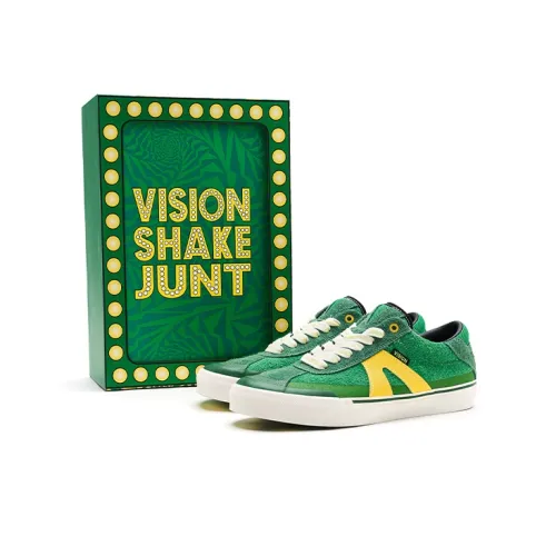 Vision Street Wear Скейтборд Кроссовки Низкие Авокадо Зеленый Унисекс