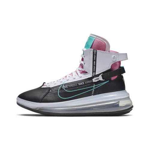 Nike Air Max 720 SATURN 'MIAMI VICE' Высокий Топ Повседневный Мужской Черный