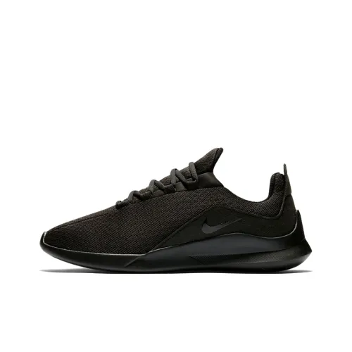 Nike Viale Shock Absorbers Slip-Resistant Low Top Спортивная Повседневная Обувь Мужская Чисто Черная