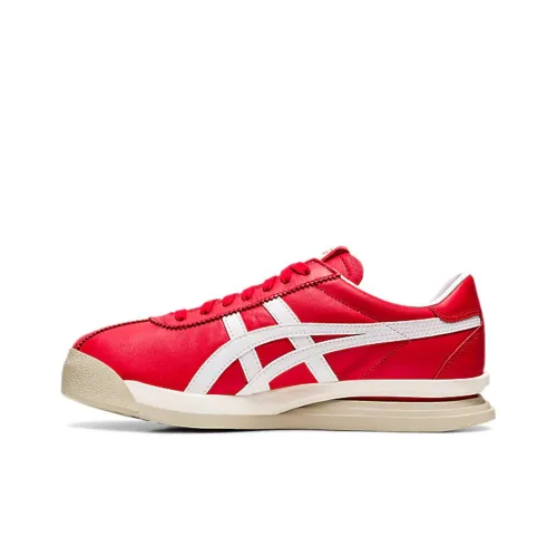 Onitsuka Tiger Corsair EX Амортизаторы Shock Resistant Abrasion Resistant Низкий Топ Casual Унисекс Красный