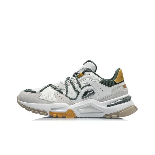 LINING Reverse Low Top Спортивная Повседневная Обувь Мужская Белая Серая