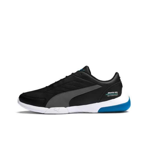 PUMA Mercedes AMG Petronas Kart Cat III Low Топ Повседневная обувь Мужская Черный Синий