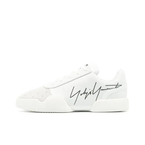 Y 3 Yunu Slip-resistant Abrasion-resistant Shock-absorbing Lightweight Low Top Casual Shoes Unisex White Y 3 Yunu Противоскользящий Устойчивый к истиранию Амортизирующий Легкий Низкий Верх Повседневная Обувь Унисекс Белый