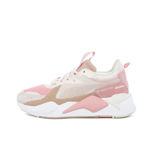 PUMA RS X Reinvention Low Топ Повседневная обувь Женская Бежевый Розовый Коричневый