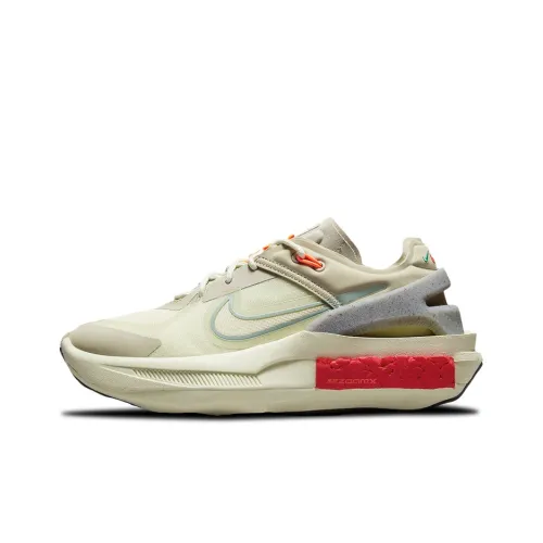 Nike Fontanka Waffle Edge Shock Absorbers Slip Resistant Abrasion Resistant Low Top Casual Women's Light Khaki Найк Фонтанка Вафля Edge Шок Абсорберы Противоскользящие Устойчивые к Износу Низкий Топ Повседневный Женский Светлый Хаки