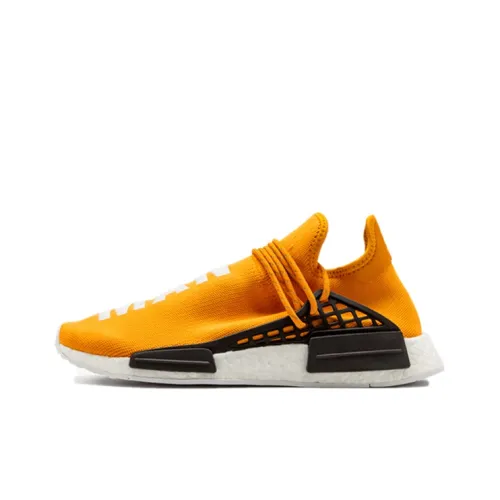 Adidas Originals Pharrell Hu NMD HU Hue Man Tangerine Нескользящий Легкий Низкий Топ Повседневная обувь Унисекс Желтый