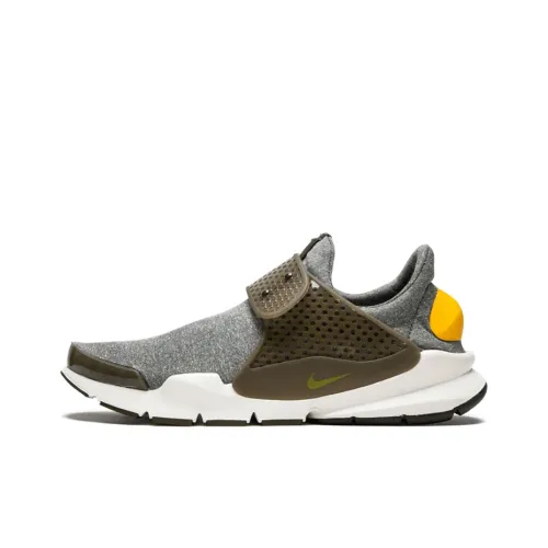 Nike Sock Dart SE Амортизация Устойчивый к истиранию Легкий Низкий Топ Casual Женский Серый Желтый