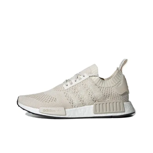 Adidas Originals NMD_R1 Slip-Resistant и Breathable Low Top Повседневная Обувь Мужская Ecru