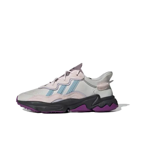 Adidas Originals Ozweego Non Slip Легкий Низкий Топ Casual Унисекс Коричневый Фиолетовый