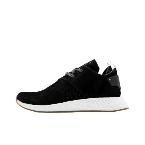 Adidas Originals NMD CS2 Suede Black Non Slip Lightweight Low Top Casual Unisex Black Adidas Originals NMD CS2 Замша Черный Без Слип Легкий Низкий Топ Повседневный Унисекс Черный