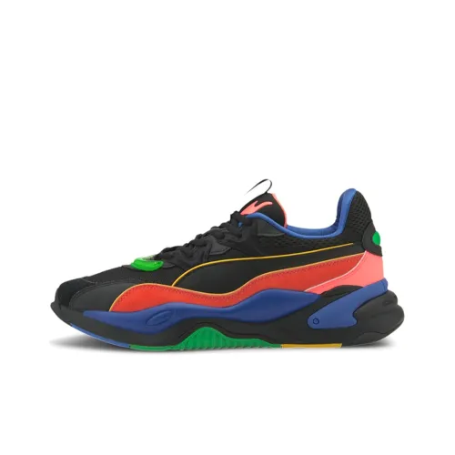 PUMA RS 2K Messaging Low Топ Кэжуал Унисекс Черный Синий Красный