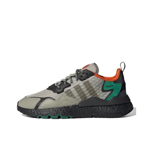 Adidas Originals Nite Jogger Shock Absorbers Низ Прочный Низ Топ Повседневный Унисекс Коричневый Зеленый