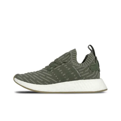 Adidas Originals NMD_R2 Low Топ Casual Женский Зеленый