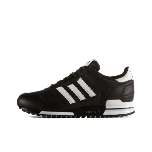 Adidas Originals ZX 700 Устойчивый к истиранию низкий топ Повседневная обувь Унисекс Черный Белый