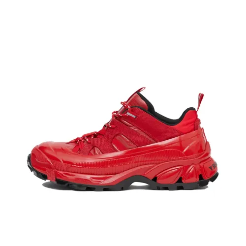 Burberry Arthur Low Топ Спортивная Повседневная Обувь Мужская Красная