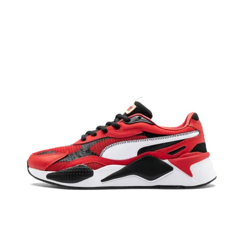 PUMA RS X ³ Китайский Новый Год Амортизация Устойчивый к износу Дышащий Низкий Топ Повседневная Обувь Унисекс Черный Красный