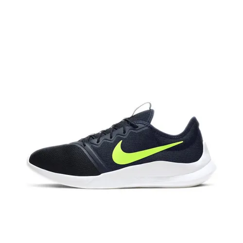 Nike Viale Tech Racer Anti-slip Lightweight Low Top Повседневная обувь Мужская Черный Зеленый