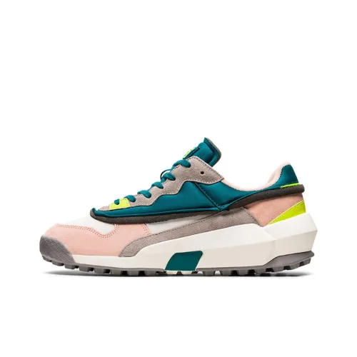 Onitsuka Tiger ADMIXAdmix Runner Deconstruction Амортизаторы Slip-resistant Низкий топ Повседневная обувь Unisex Розовый Серый