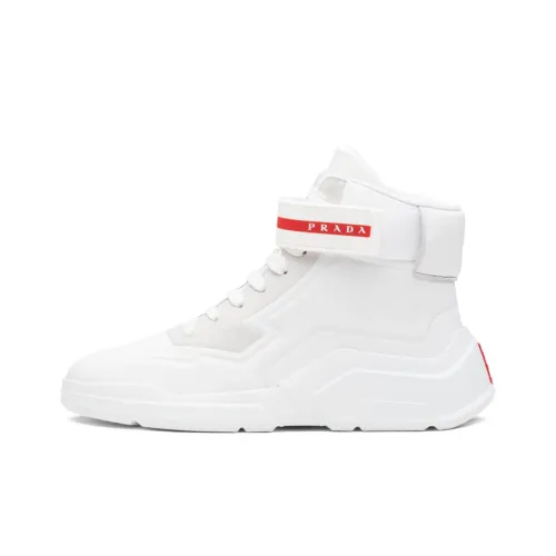 PRADA Высокие Топы Повседневная Обувь Женская