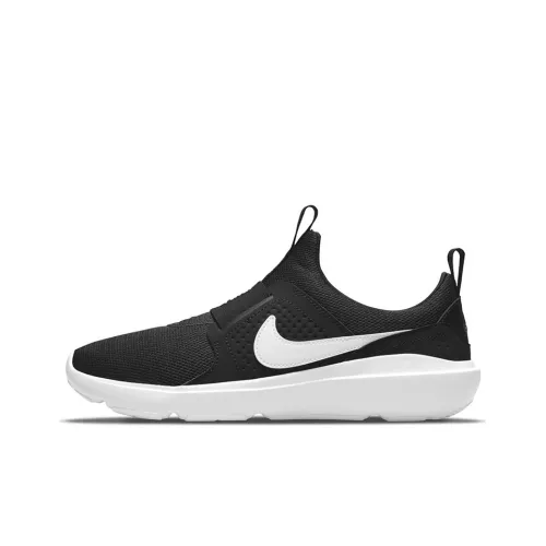 Nike Ad Comfort Shock Absorbers Slip Resistant Abrasion Resistant Low Top Casual Women's Black White Найк Ad Comfort Shock Absorbers Slip Resistant Abrasion Resistant Низкий Топ Casual Женский Черный Белый