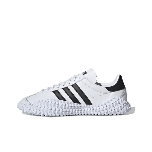 COUNTRY x adidas originals Kamanda Нескользящий Легкий Низкий Топ Повседневная Обувь Унисекс Белый