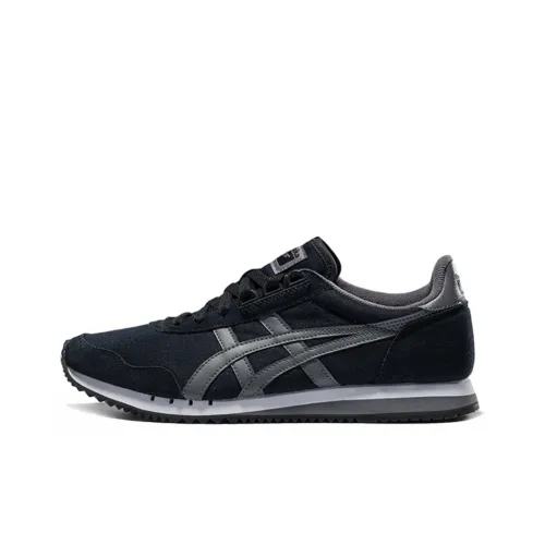 Onitsuka Tiger Dualio Амортизаторы Shock противоскользящие устойчивые к истиранию низкий топ повседневная обувь унисекс черный
