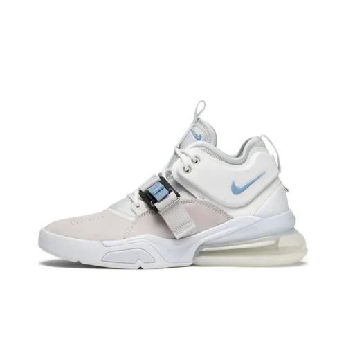 Nike Air FORCE 270 Non Slip Легкий Низкий Топ Кэжуал Унисекс Белый Серый