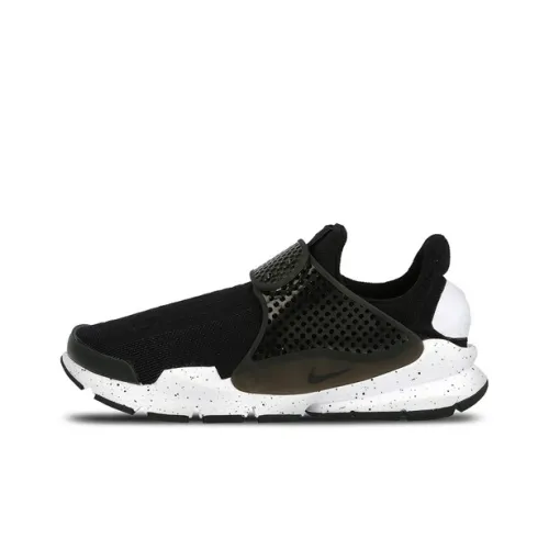 Nike Sock Dart Oreo Slip-on Устойчивый к истиранию Низкий Топ Casual Унисекс Черный Белый
