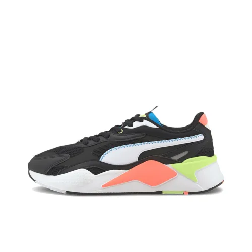 PUMA RS X Millennium Low Топ Спортивная Повседневная Обувь Унисекс Черный Оранжевый Зеленый