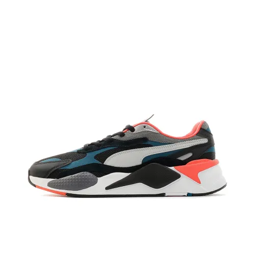 PUMA RS X Low Топ Повседневная обувь Унисекс Черный Белый Оранжевый