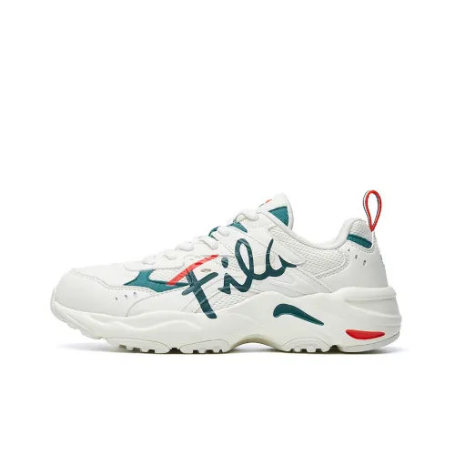FILA Lightning Амортизация Устойчивый к истиранию Дышащий Низкий Топ Casual Женский Белый