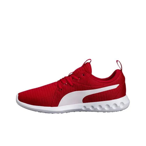 PUMA Carson 2 Low Топ Casual Мужской Красный Белый