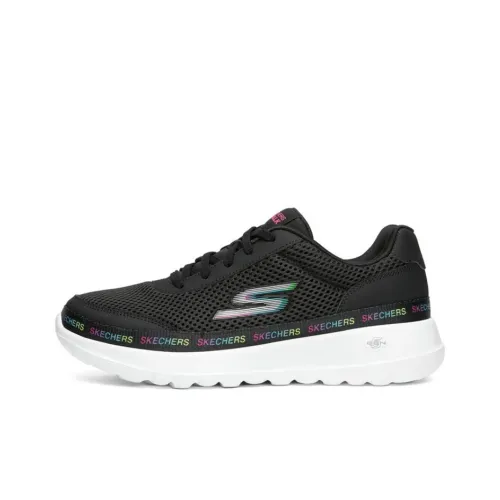 Skechers GO WALK Series Низкий Топ Повседневная Обувь Женская Черная