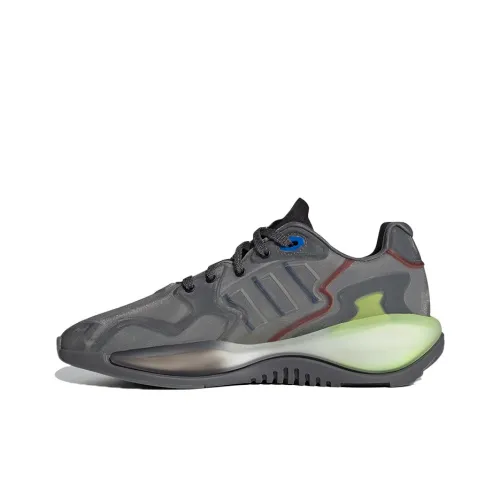 Adidas Originals ZX Alkyne Дышащий Низкий Топ Casual Унисекс Серый Зеленый