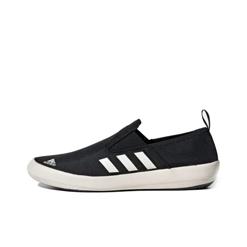 Adidas B Slip On DL Slip-Resistant Abrasion-Resistant Low Top Casual Shoes Unisex Black Adidas B Slip On DL Slip-Resistant Abrasion-Resistant Низкий Топ Повседневная Обувь Унисекс Черный