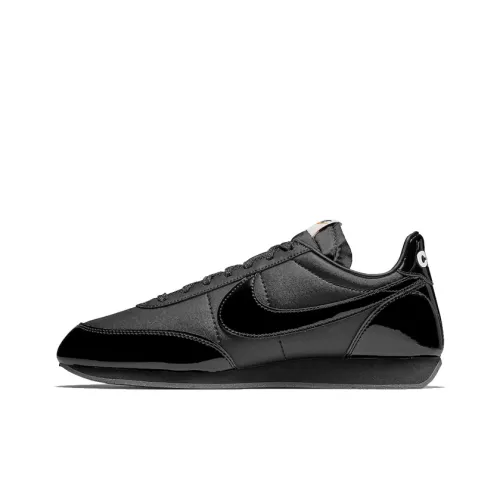 COMME DES GARCONS SHIRT x Nike Night Track Slip-Resistant Abrasion-Resistant Low Top Casual Shoes Unisex Black COMME DES GARCONS SHIRT x Nike Night Track Противоскользящий устойчивый к истиранию низкий топ повседневная обувь унисекс черный