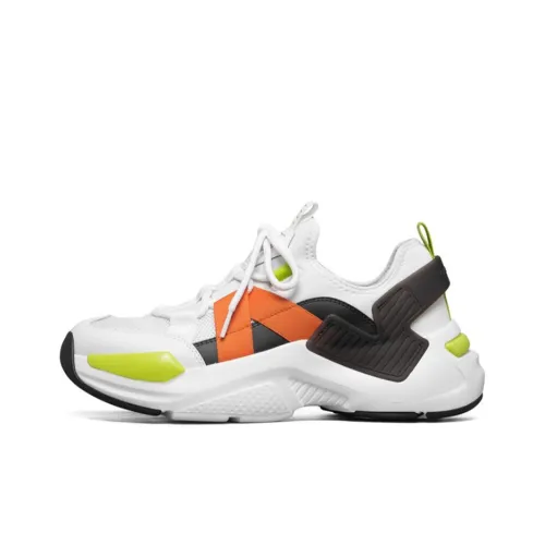 Skechers Dlt A 2,0 Амортизация Низкий Топ Casual Мужской Белый Черный